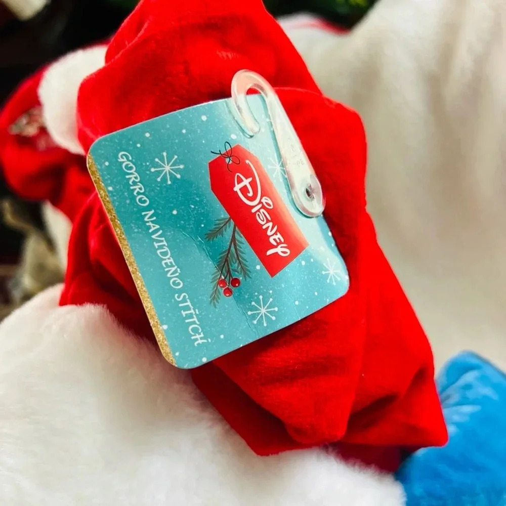 Disney stitch Xmas hat with ears fits big kids and adult - Picture 5 of 5